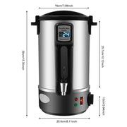 8/10.8/12L 1100W Wax Melter,stainless Steel Wax Warmer Machine,wax Melter For Candle Making W/ Heating Spout