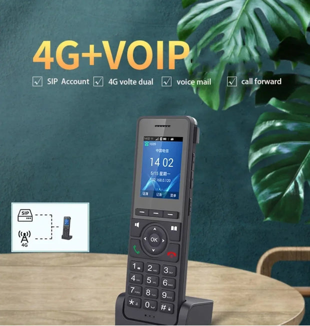 VOIP Telephone 2G/3G/4G phone 4G WiFi SIP Phone Handheld phones for office/home/school/hotels